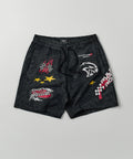 Dodge Hellcat Vintage Wash Short - Grey