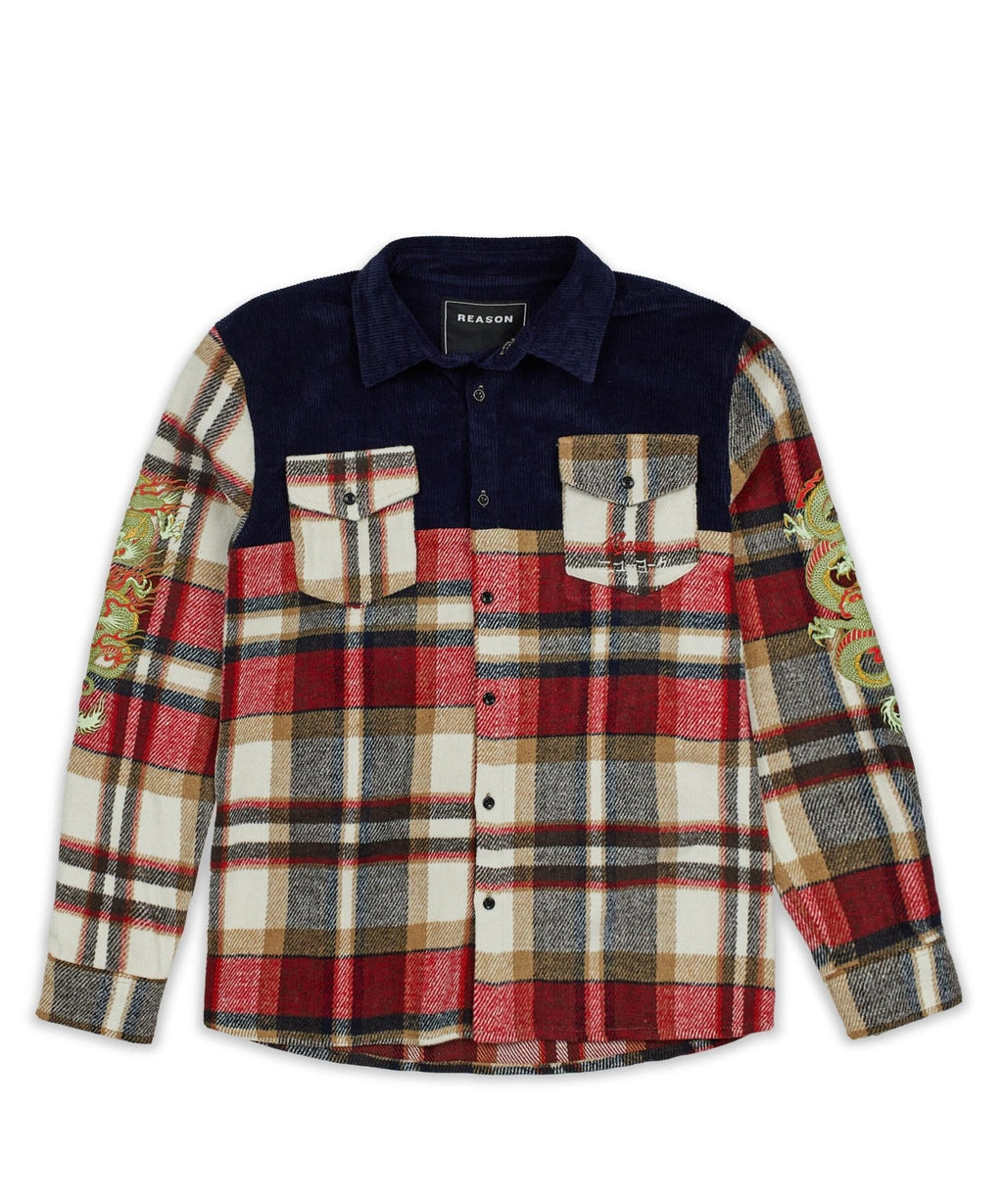 Dragons Embroiderd Overshirt